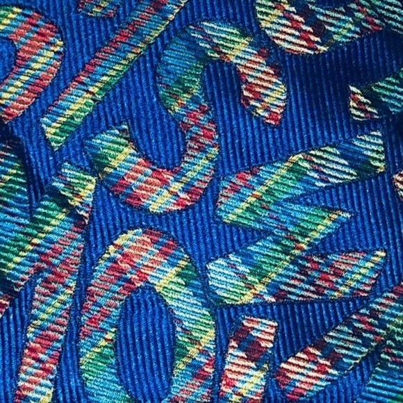 Missoni Monogram Multicolored Silk Tie - Picture 4 of 7